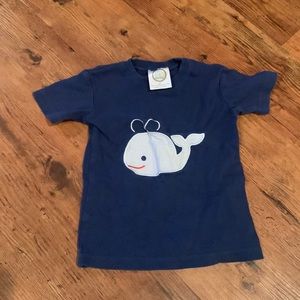 Whale shirt size 4t